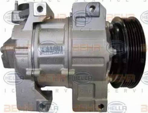 HELLA 8FK 351 115-041 - Compressor, air conditioning autospares.lv