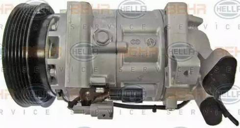 HELLA 8FK 351 115-071 - Compressor, air conditioning autospares.lv