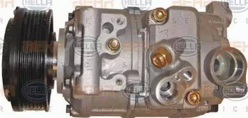 HELLA 8FK 351 110-921 - Compressor, air conditioning autospares.lv