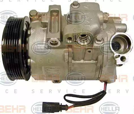 HELLA 8FK 351 110-971 - Compressor, air conditioning autospares.lv