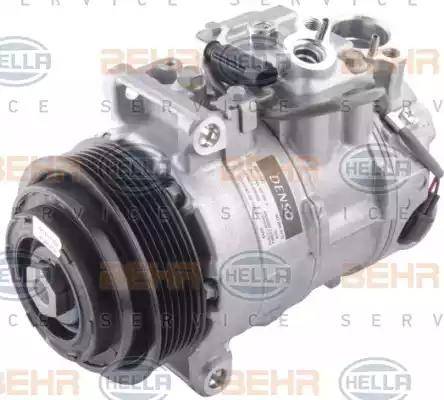 HELLA 8FK 351 110-431 - Compressor, air conditioning autospares.lv