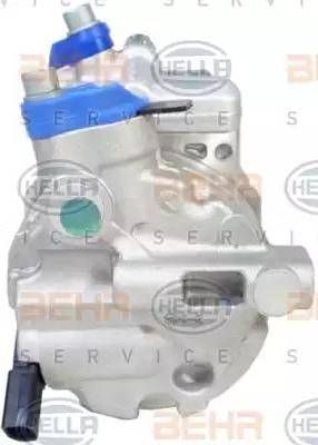 HELLA 8FK 351 110-421 - Compressor, air conditioning autospares.lv