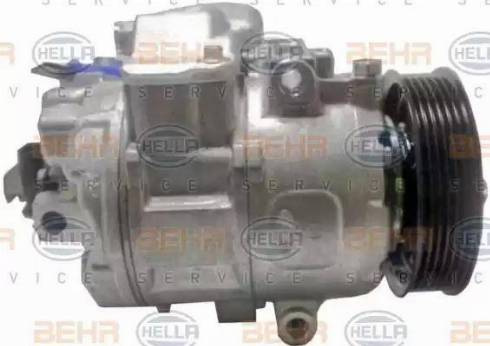 HELLA 8FK 351 110-471 - Compressor, air conditioning autospares.lv