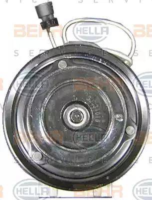 HELLA 8FK 351 110-651 - Compressor, air conditioning autospares.lv