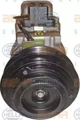 HELLA 8FK 351 110-611 - Compressor, air conditioning autospares.lv