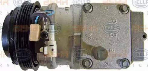 HELLA 8FK 351 110-191 - Compressor, air conditioning autospares.lv