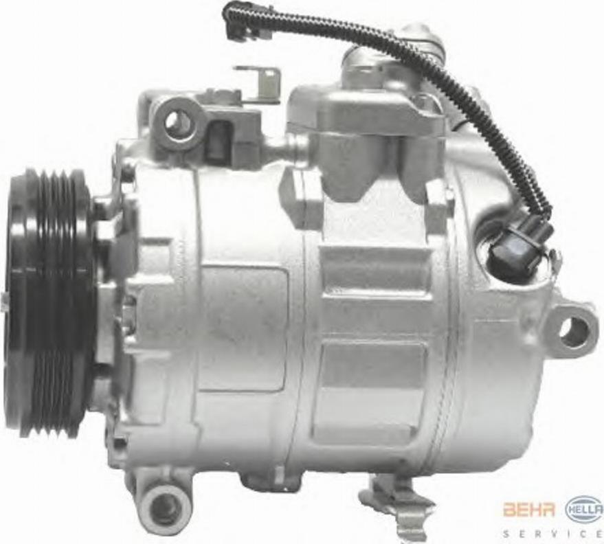 HELLA 8FK 351 110-841 - Compressor, air conditioning autospares.lv