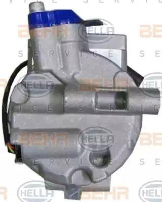 HELLA 8FK 351 110-881 - Compressor, air conditioning autospares.lv