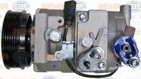 HELLA 8FK 351 110-881 - Compressor, air conditioning autospares.lv