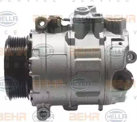 HELLA 8FK 351 110-871 - Compressor, air conditioning autospares.lv