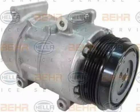 HELLA 8FK 351 110-251 - Compressor, air conditioning autospares.lv