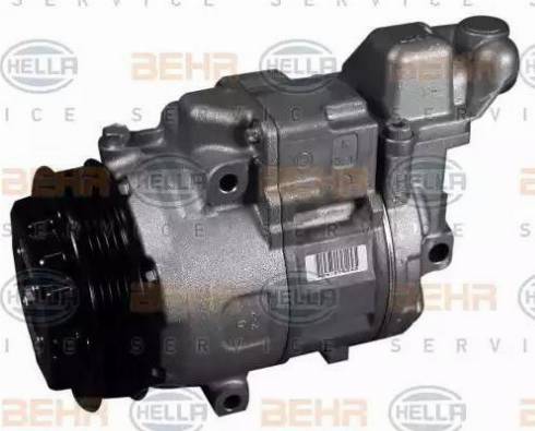 HELLA 8FK 351 110-211 - Compressor, air conditioning autospares.lv