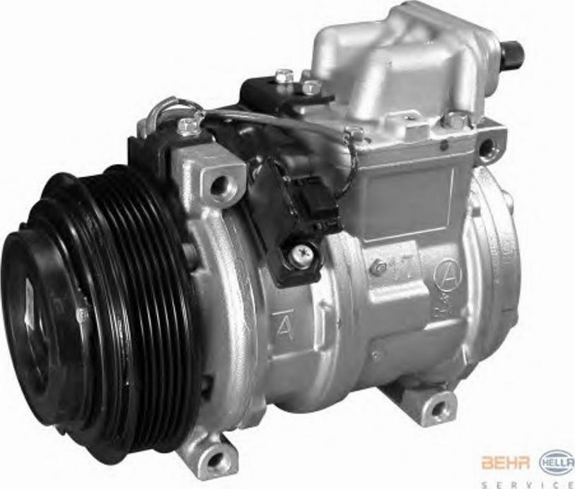 HELLA 8FK351110221 - Compressor, air conditioning autospares.lv