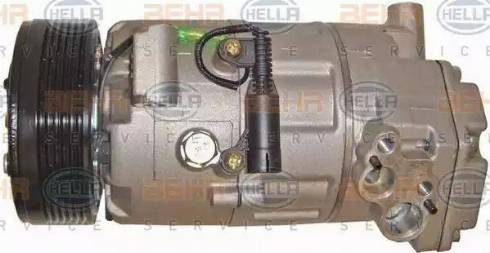 HELLA 8FK 351 110-771 - Compressor, air conditioning autospares.lv