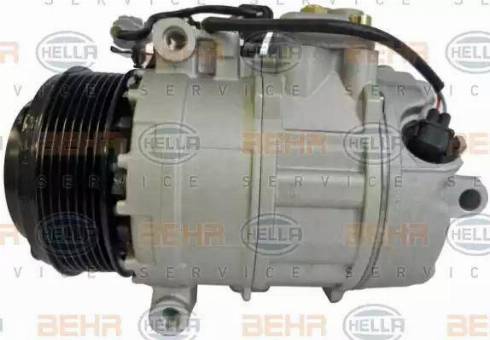 HELLA 8FK 351 111-591 - Compressor, air conditioning autospares.lv