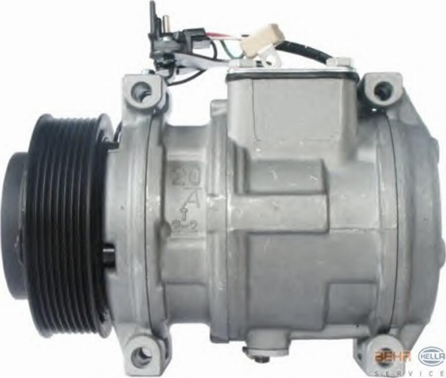 HELLA 8FK351111521 - Compressor, air conditioning autospares.lv