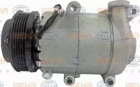 HELLA 8FK 351 113-971 - Compressor, air conditioning autospares.lv