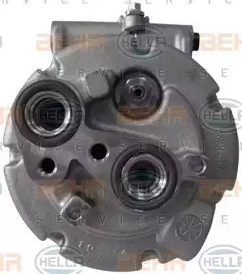 HELLA 8FK 351 113-481 - Compressor, air conditioning autospares.lv