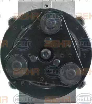 HELLA 8FK 351 113-691 - Compressor, air conditioning autospares.lv