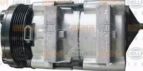 HELLA 8FK 351 113-691 - Compressor, air conditioning autospares.lv