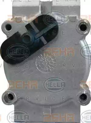 HELLA 8FK 351 113-691 - Compressor, air conditioning autospares.lv