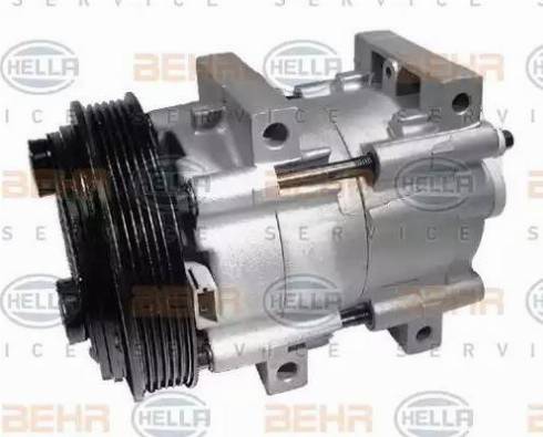 HELLA 8FK 351 113-671 - Compressor, air conditioning autospares.lv