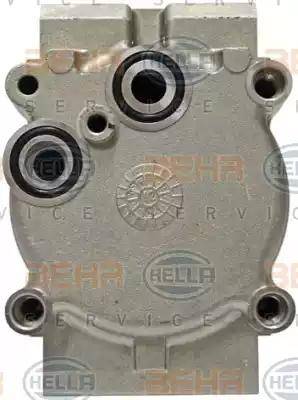 HELLA 8FK 351 113-191 - Compressor, air conditioning autospares.lv