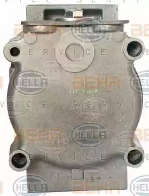 HELLA 8FK 351 113-211 - Compressor, air conditioning autospares.lv