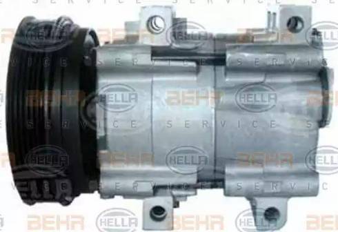 HELLA 8FK 351 113-281 - Compressor, air conditioning autospares.lv