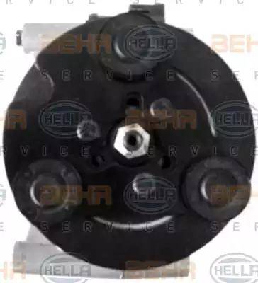 HELLA 8FK 351 113-221 - Compressor, air conditioning autospares.lv