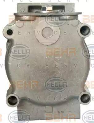 HELLA 8FK 351 113-711 - Compressor, air conditioning autospares.lv