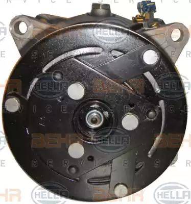 HELLA 8FK 351 134-941 - Compressor, air conditioning autospares.lv