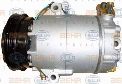 HELLA 8FK 351 134-601 - Compressor, air conditioning autospares.lv