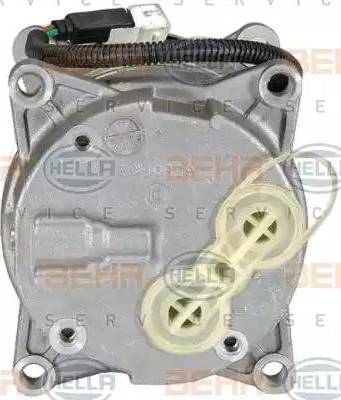 HELLA 8FK 351 134-631 - Compressor, air conditioning autospares.lv