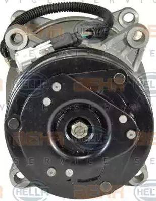 HELLA 8FK 351 134-631 - Compressor, air conditioning autospares.lv