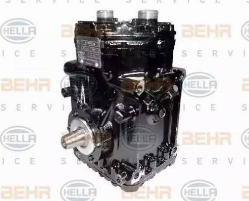 HELLA 8FK 351 134-031 - Compressor, air conditioning autospares.lv