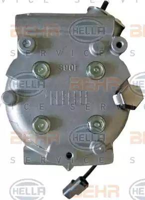 HELLA 8FK 351 134-141 - Compressor, air conditioning autospares.lv