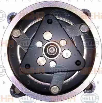 HELLA 8FK 351 134-161 - Compressor, air conditioning autospares.lv