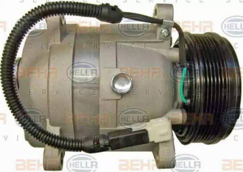 HELLA 8FK 351 134-131 - Compressor, air conditioning autospares.lv