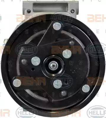 HELLA 8FK 351 134-881 - Compressor, air conditioning autospares.lv