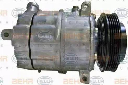 HELLA 8FK 351 134-301 - Compressor, air conditioning autospares.lv