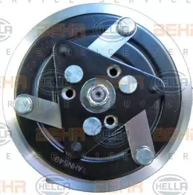 HELLA 8FK 351 134-321 - Compressor, air conditioning autospares.lv