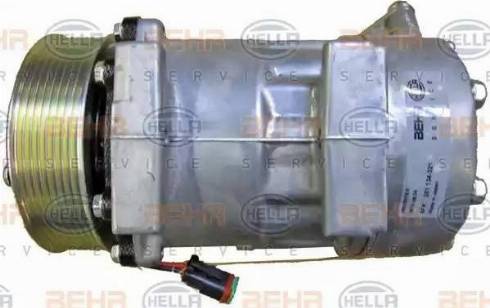 HELLA 8FK 351 134-321 - Compressor, air conditioning autospares.lv