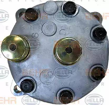 HELLA 8FK 351 134-371 - Compressor, air conditioning autospares.lv