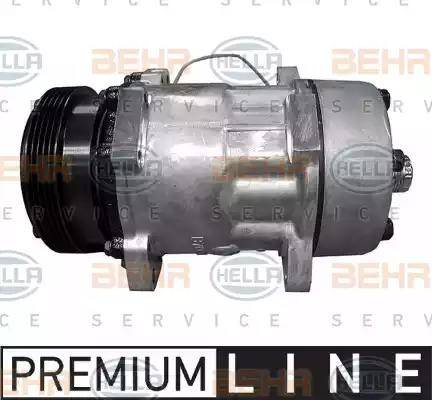 HELLA 8FK 351 134-371 - Compressor, air conditioning autospares.lv