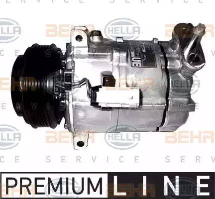 HELLA 8FK 351 134-291 - Compressor, air conditioning autospares.lv