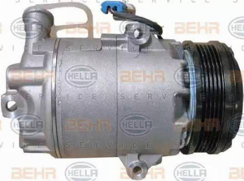 HELLA 8FK 351 134-261 - Compressor, air conditioning autospares.lv