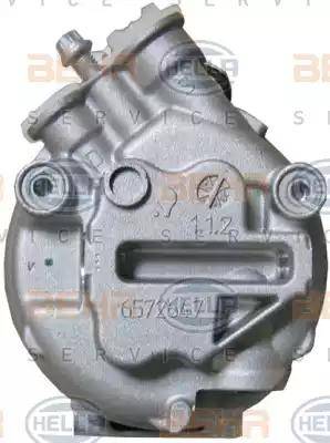 HELLA 8FK 351 134-261 - Compressor, air conditioning autospares.lv