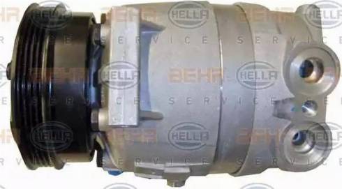 HELLA 8FK 351 134-771 - Compressor, air conditioning autospares.lv