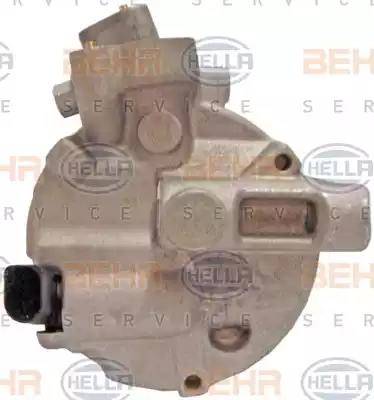 HELLA 8FK 351 135-921 - Compressor, air conditioning autospares.lv